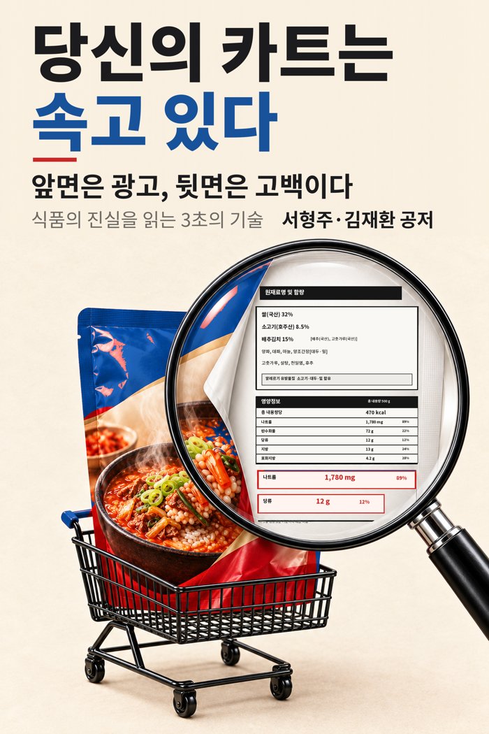 《당신의 카트는 속고 있다》 표지 시안 — 서형주·김재환 공저